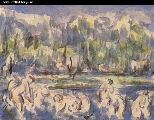 Paul Cezanne Bathers